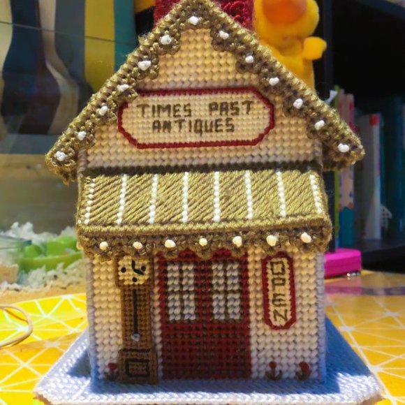 Times past antiques Shop Cross Stitch Kit - Picture 1 of 1
